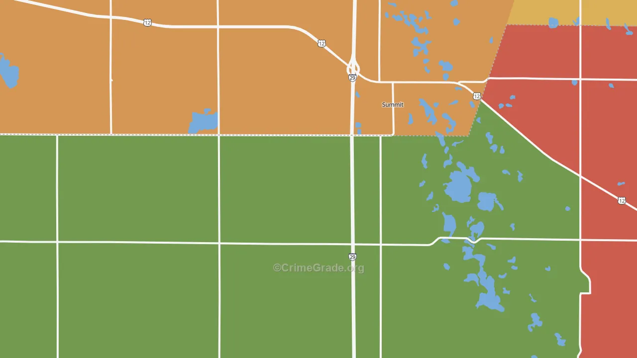 57266, SD Map of Vehicle Theft Rates