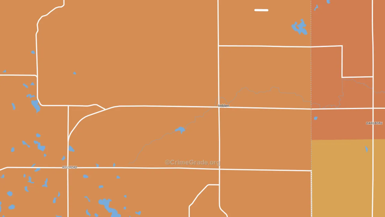 57270, SD Map of Vehicle Theft Rates