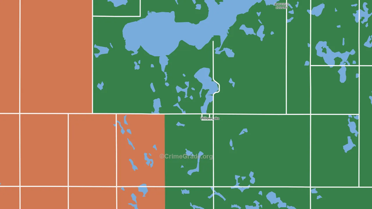57278, SD Map of Vehicle Theft Rates