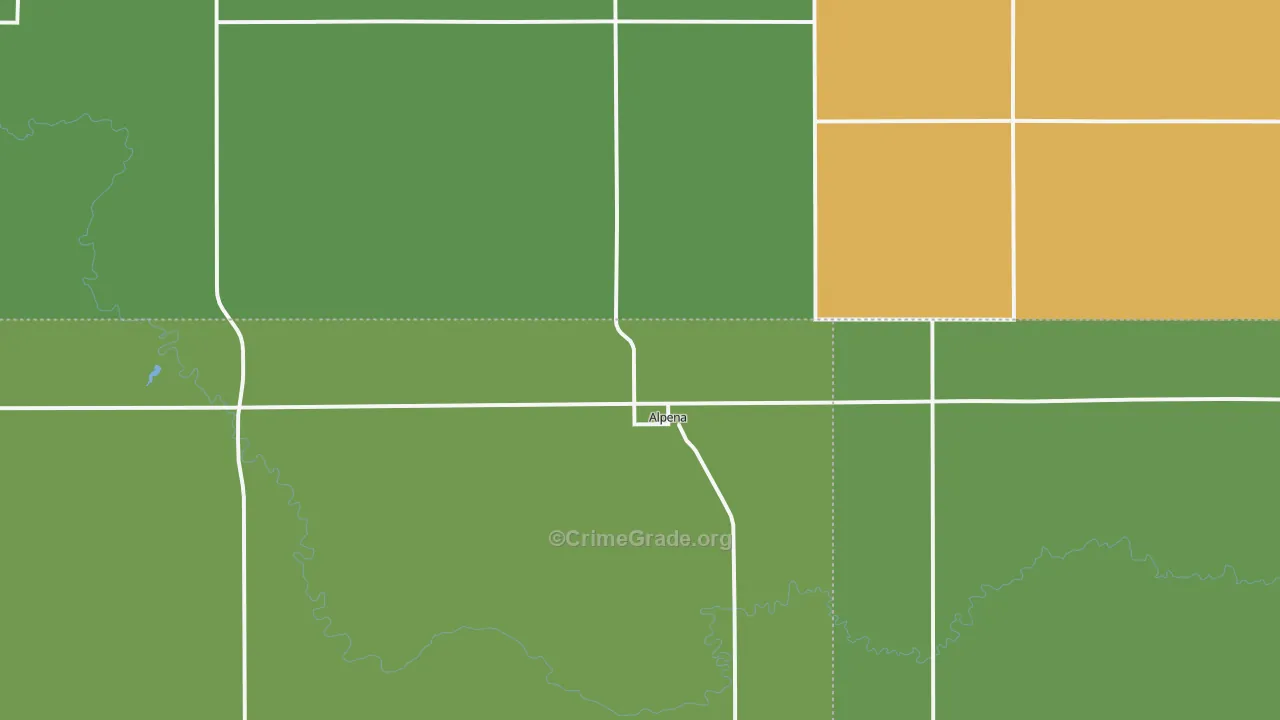 57312, SD Map of Vehicle Theft Rates
