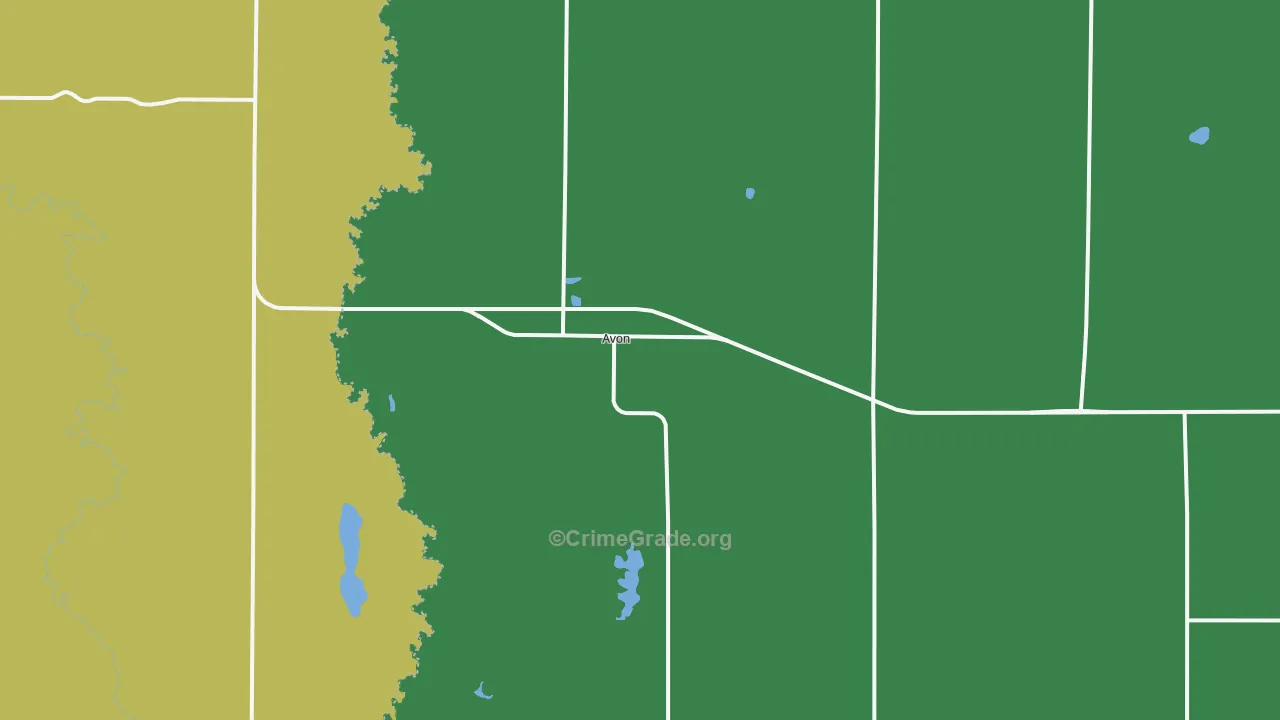 57315, SD Map of Vehicle Theft Rates