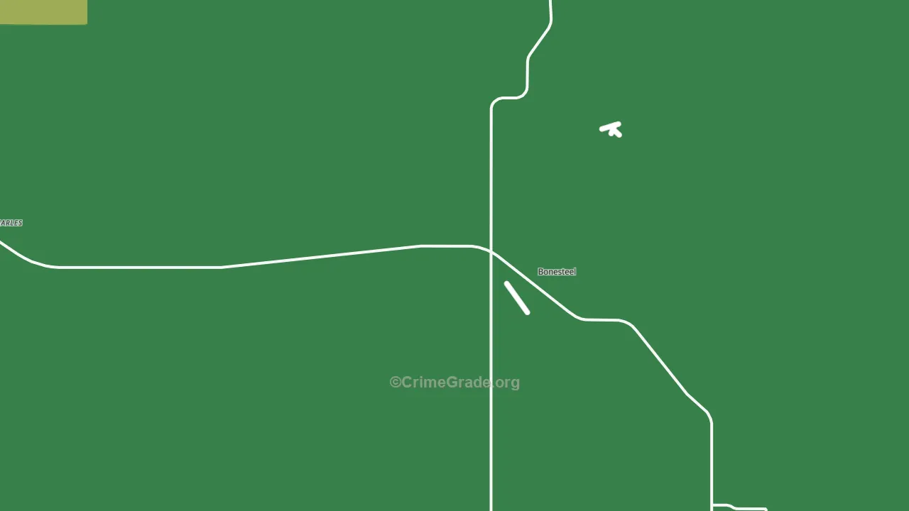 57317, SD Map of Vehicle Theft Rates