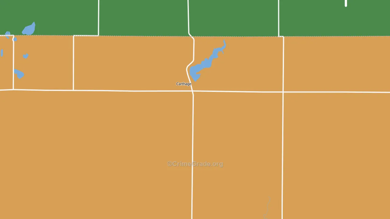 57323, SD Map of Vehicle Theft Rates