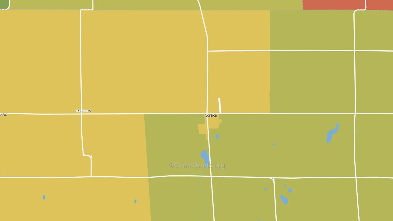 57328, SD Map of Vehicle Theft Rates