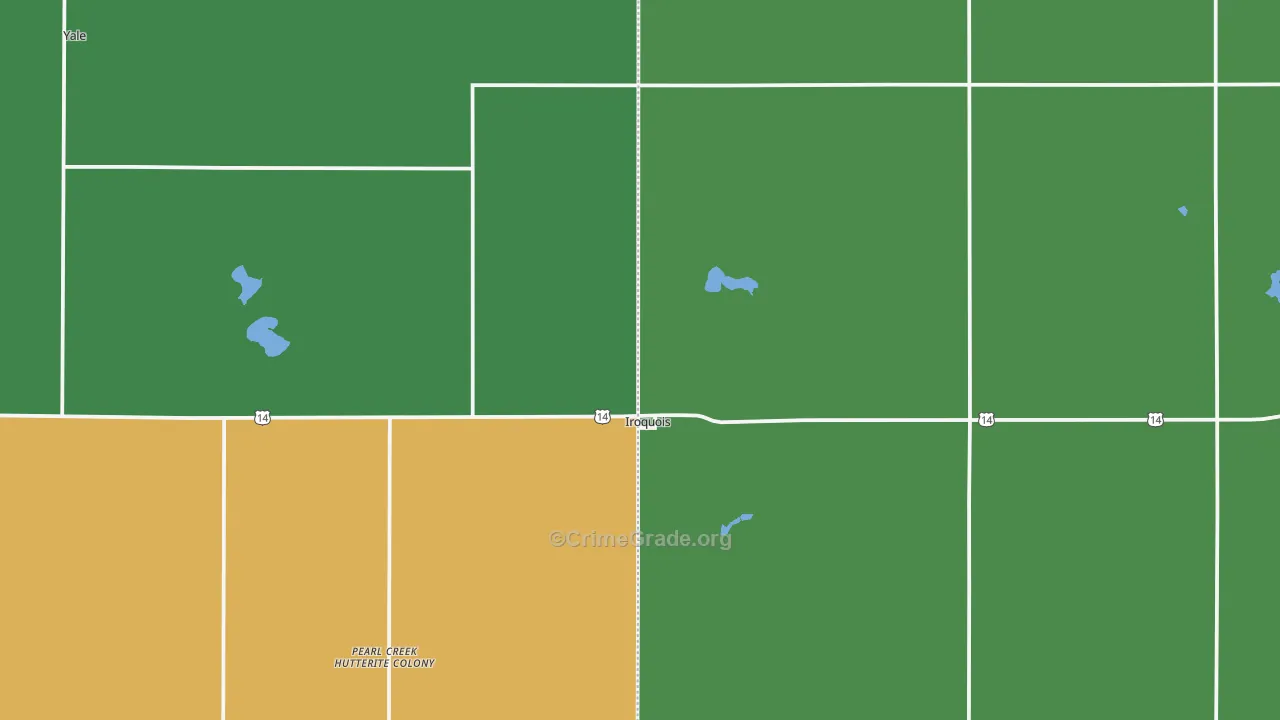 57353, SD Map of Vehicle Theft Rates