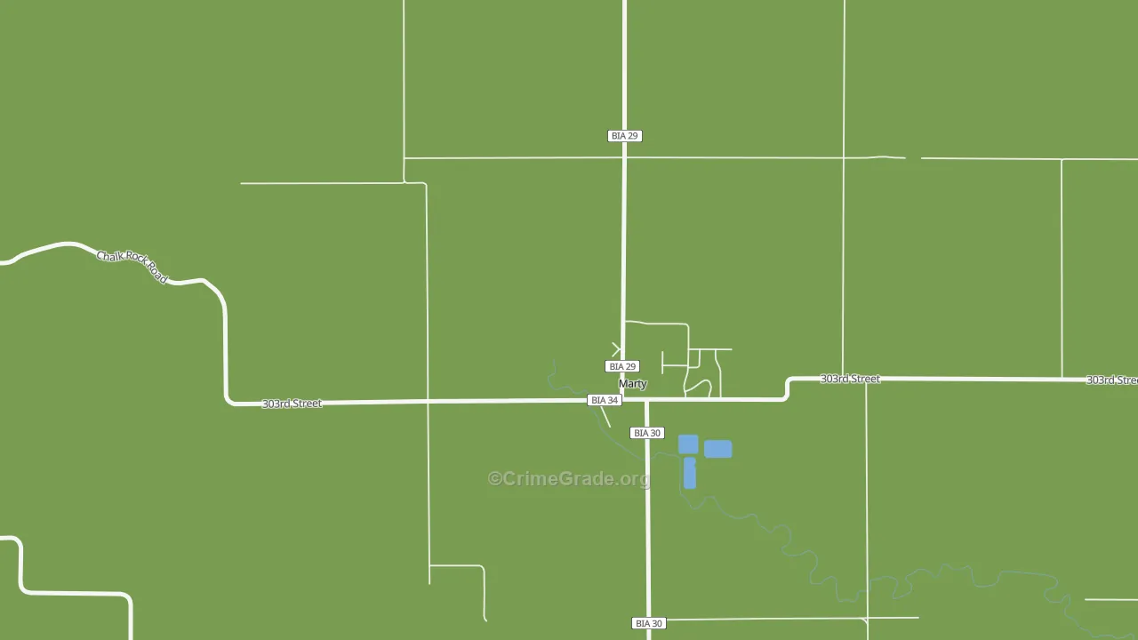 57361, SD Map of Vehicle Theft Rates