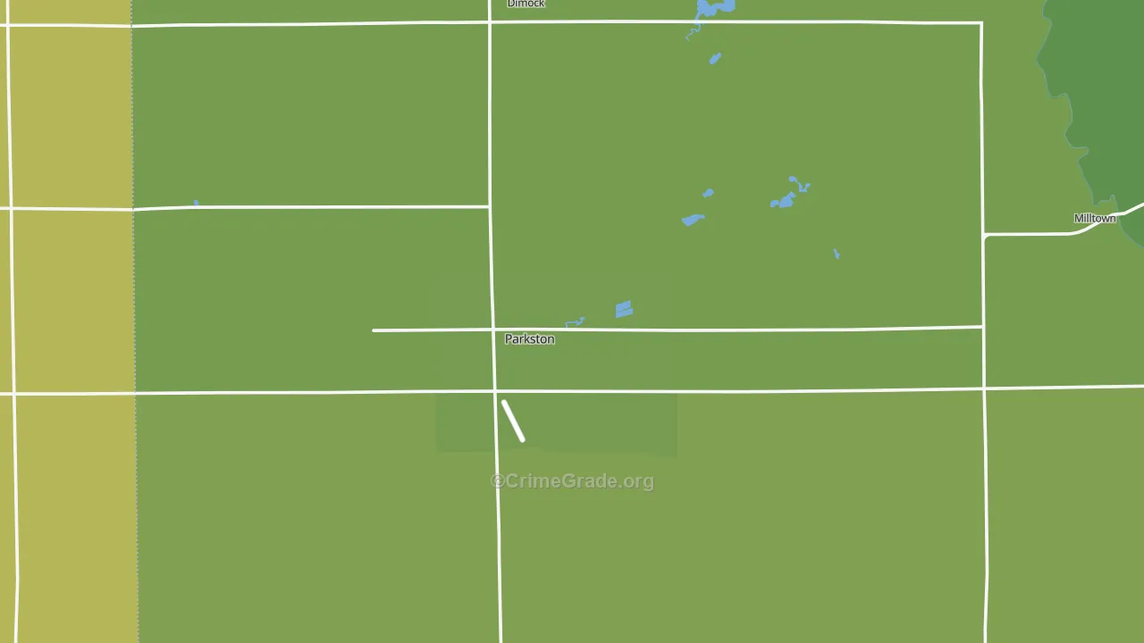 57366, SD Map of Vehicle Theft Rates