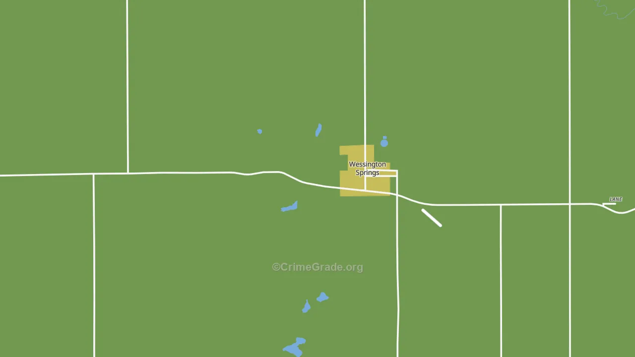 57382, SD Map of Vehicle Theft Rates