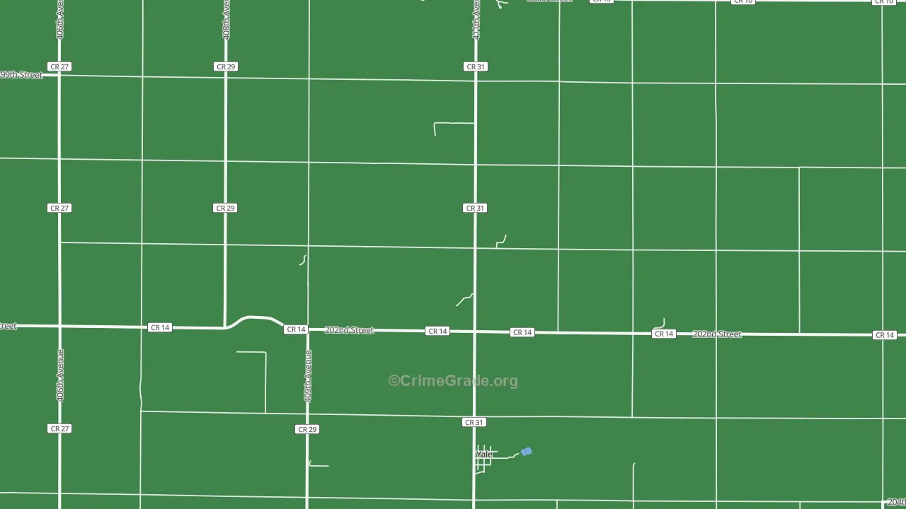 57386, SD Map of Vehicle Theft Rates