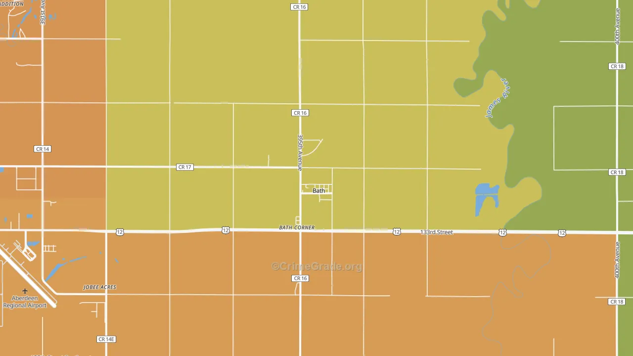 57427, SD Map of Vehicle Theft Rates