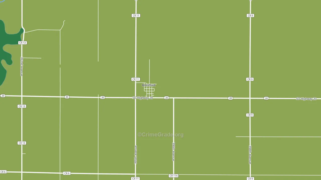 57429, SD Map of Vehicle Theft Rates