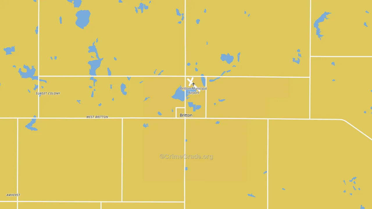 57430, SD Map of Vehicle Theft Rates
