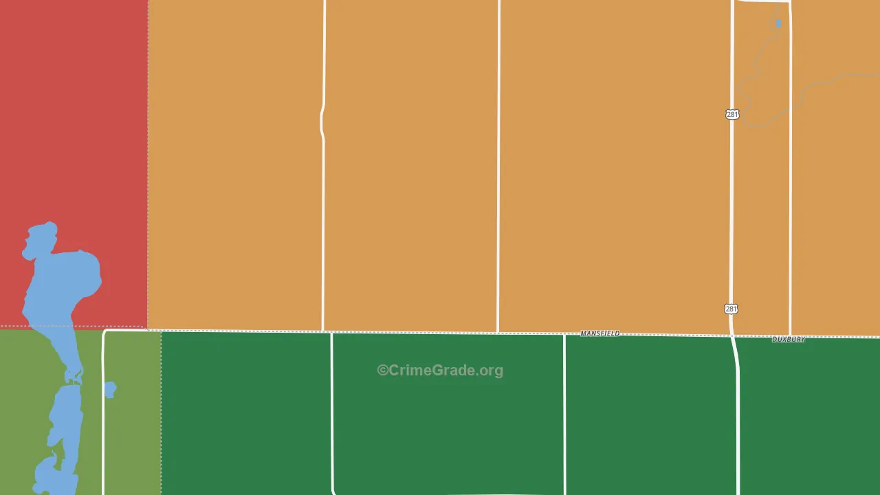 57460, SD Map of Vehicle Theft Rates