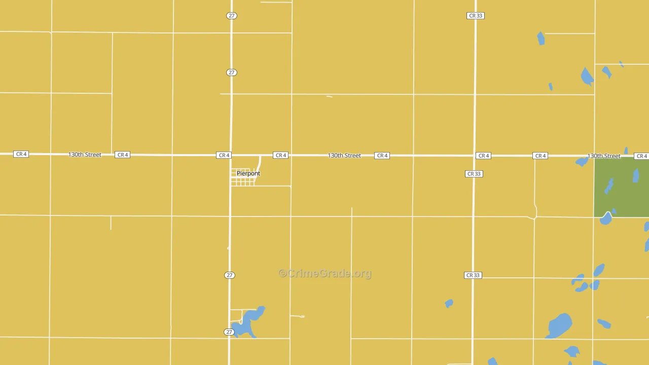57468, SD Map of Vehicle Theft Rates