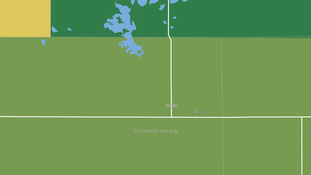 57475, SD Map of Vehicle Theft Rates
