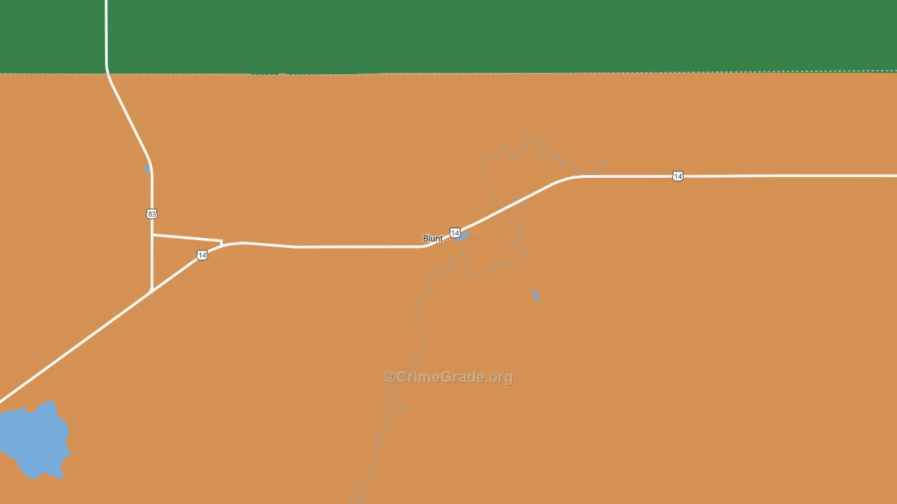 57522, SD Map of Vehicle Theft Rates