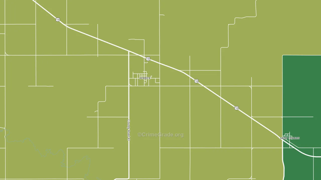 57538, SD Map of Vehicle Theft Rates