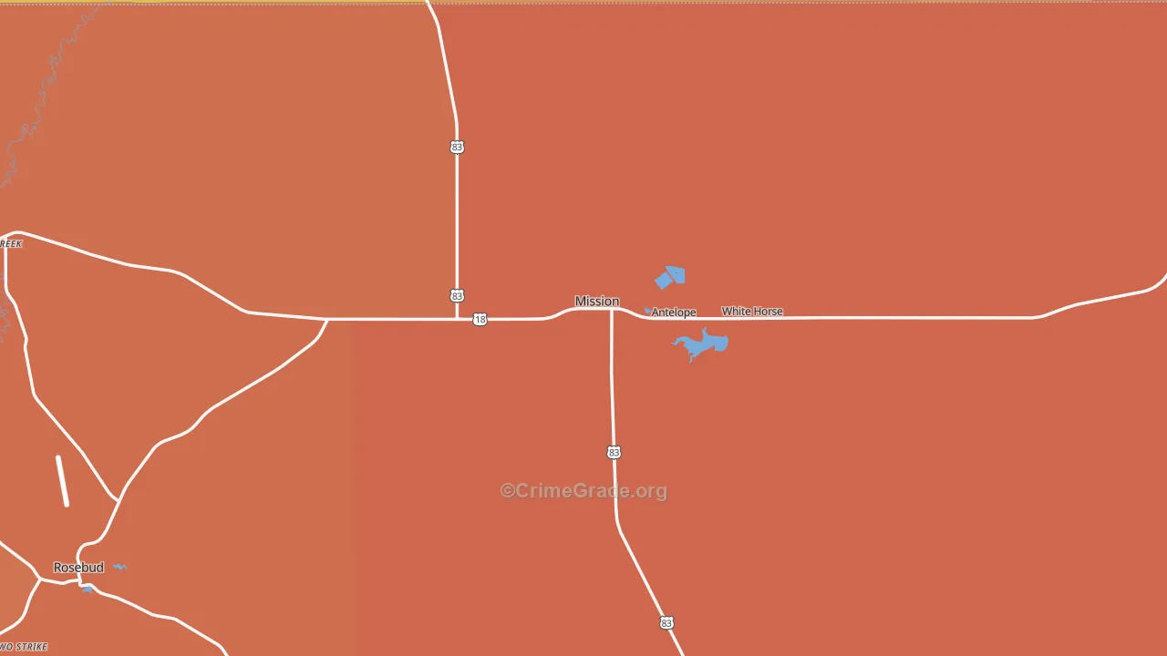 57555, SD Map of Vehicle Theft Rates