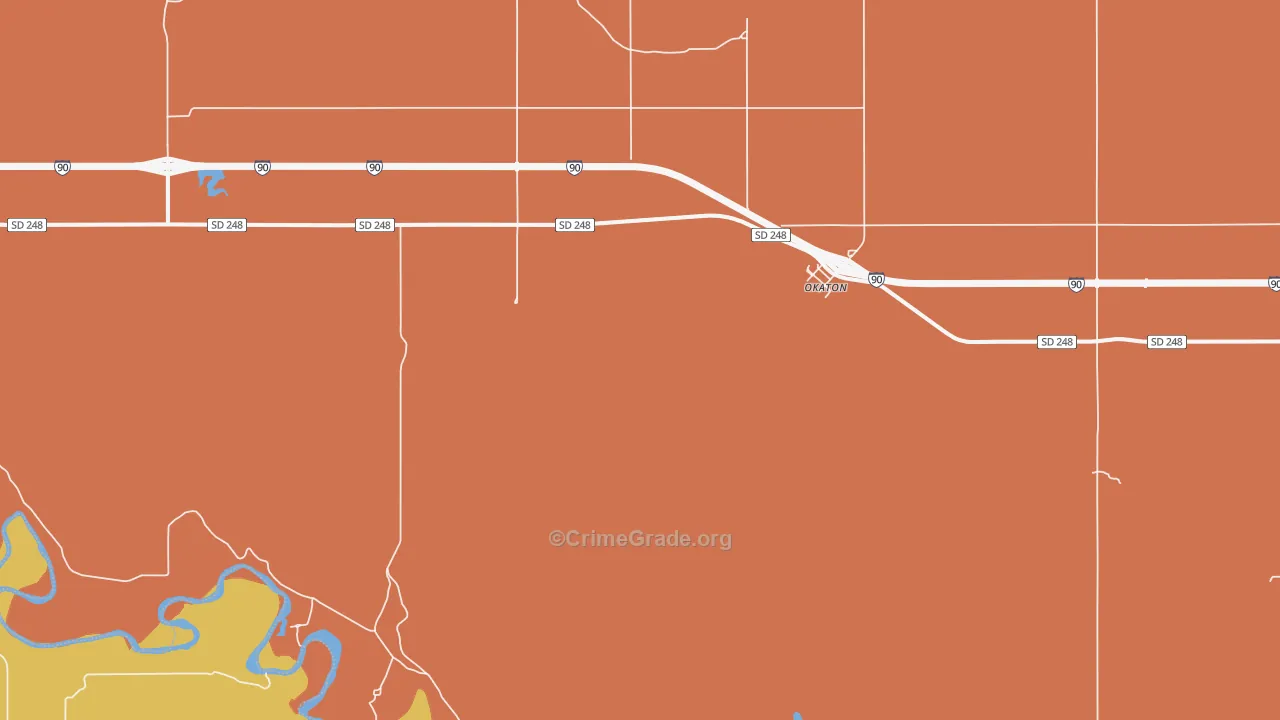 57562, SD Map of Vehicle Theft Rates