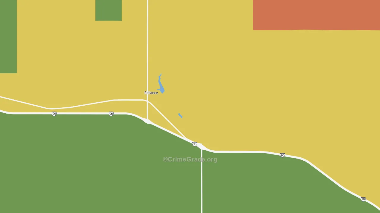 57569, SD Map of Vehicle Theft Rates