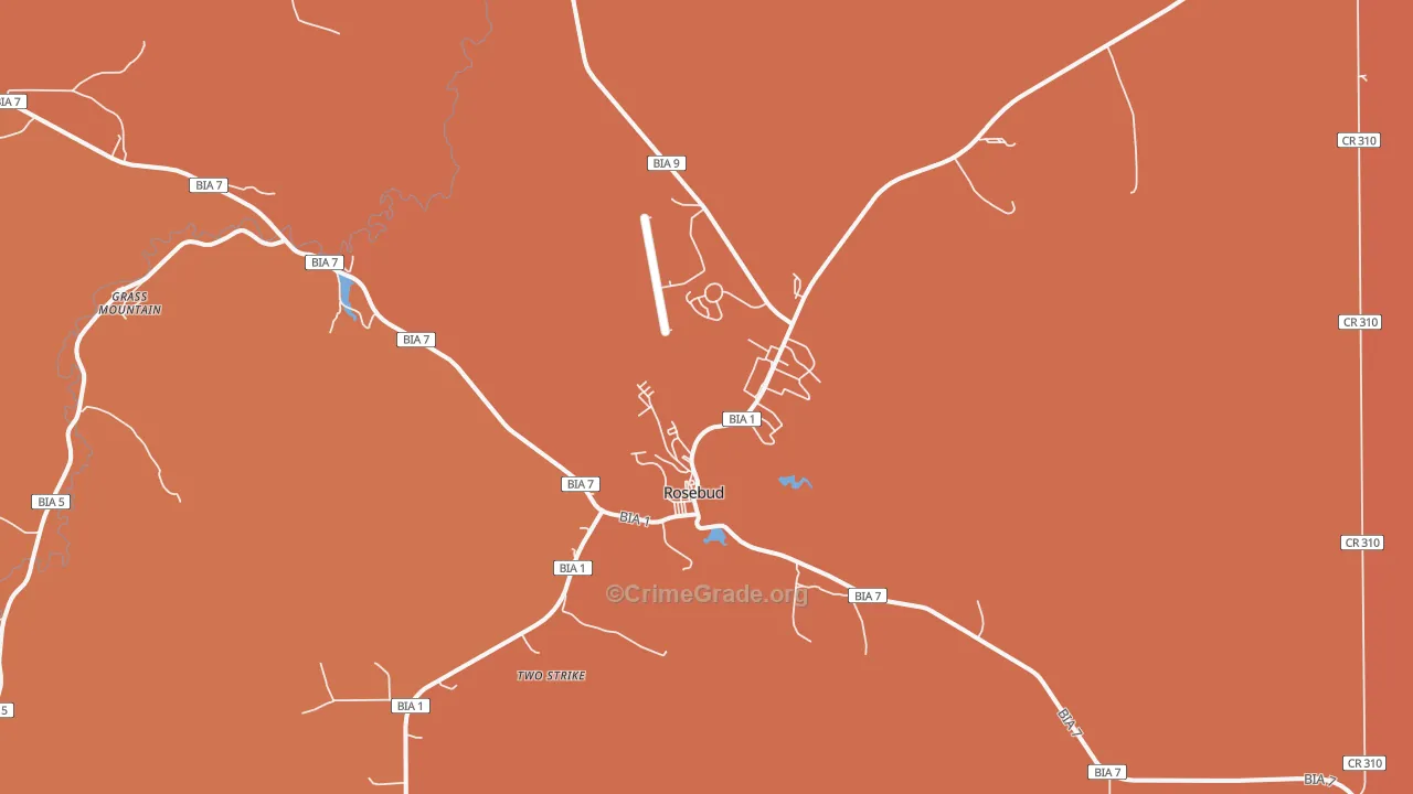 57570, SD Map of Vehicle Theft Rates