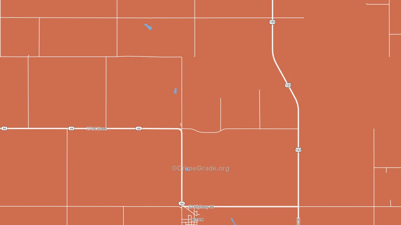 57584, SD Map of Vehicle Theft Rates
