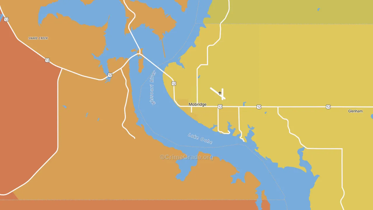 57601, SD Map of Vehicle Theft Rates