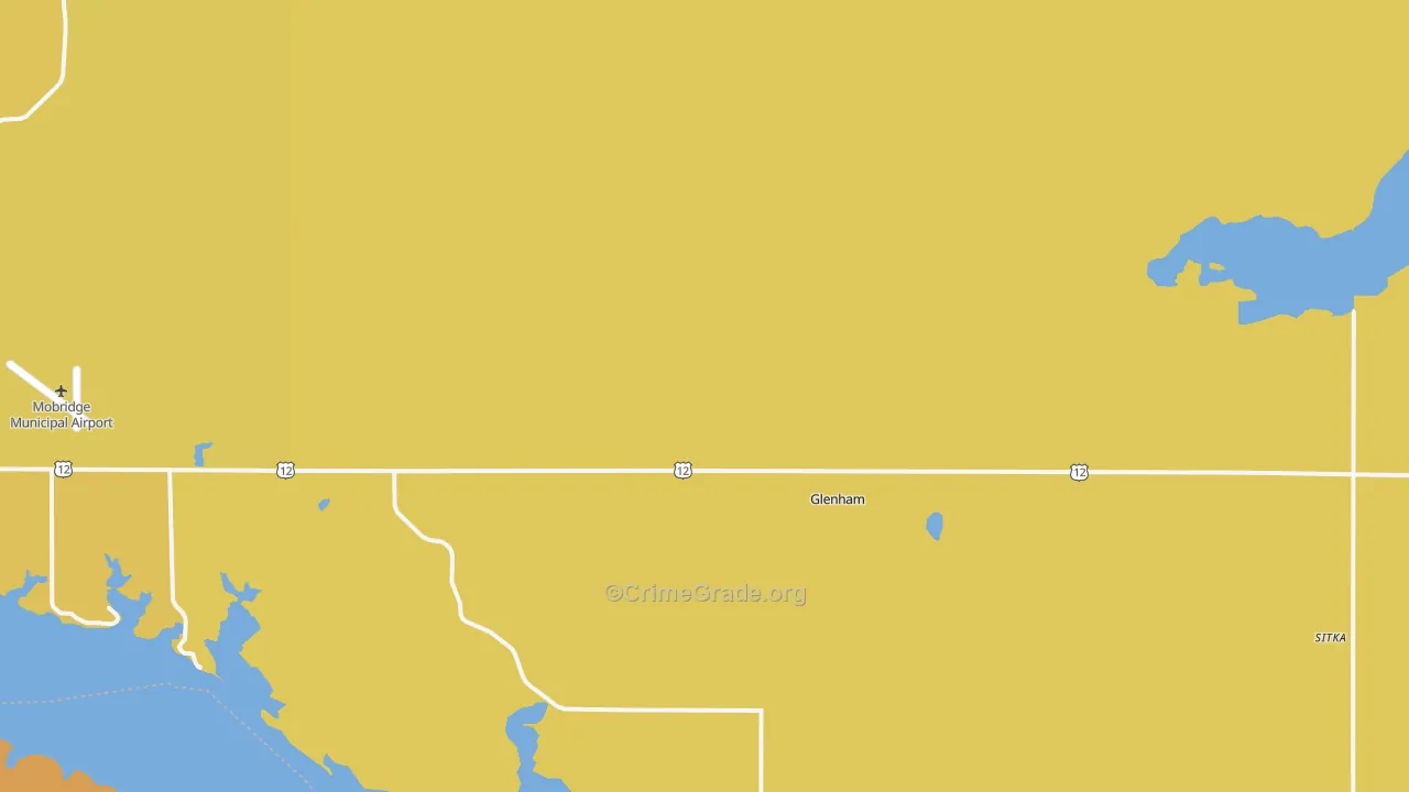 57631, SD Map of Vehicle Theft Rates