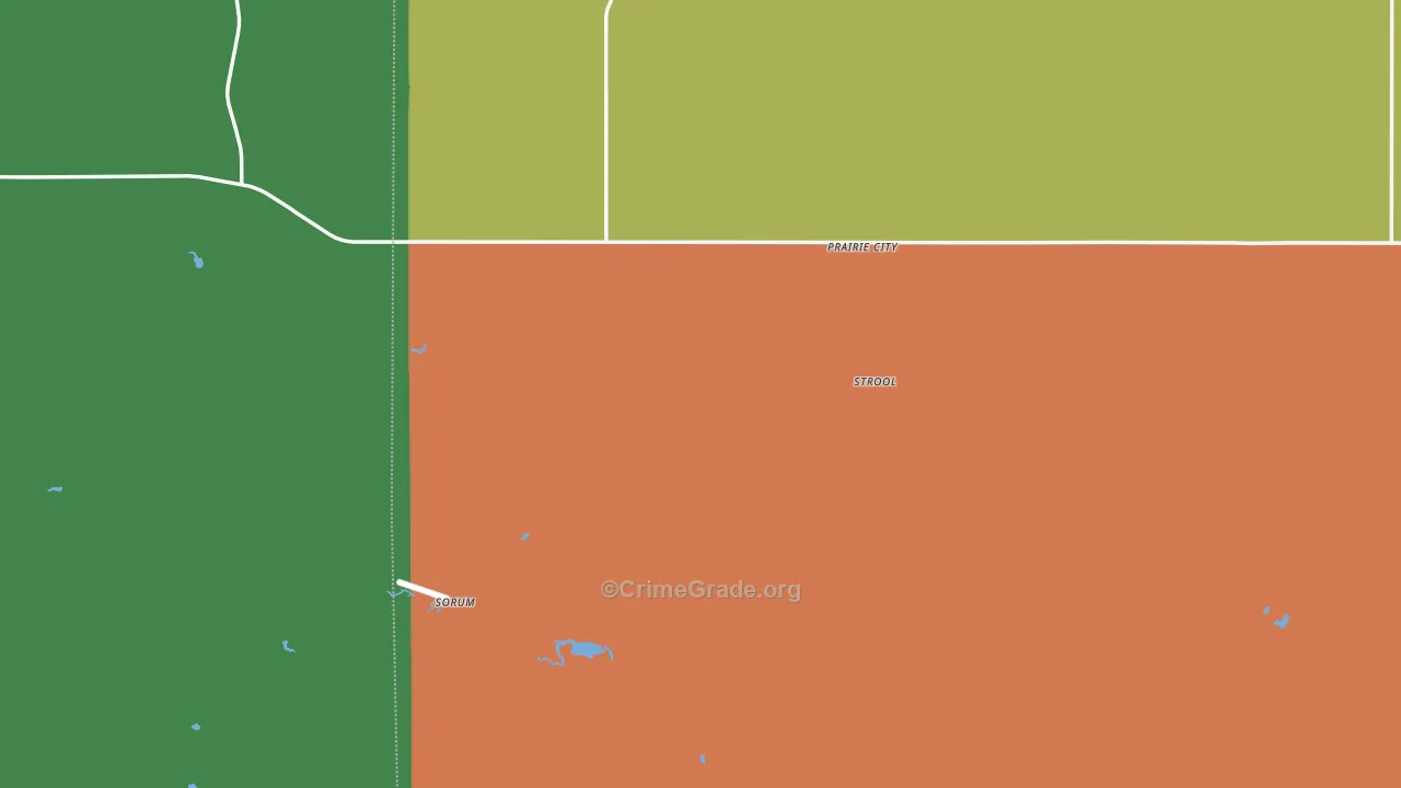 57649, SD Map of Vehicle Theft Rates