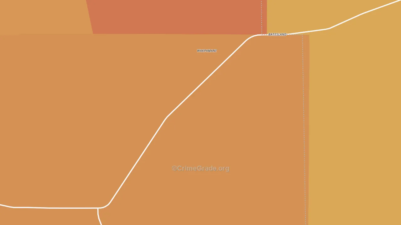 57716, SD Map of Vehicle Theft Rates