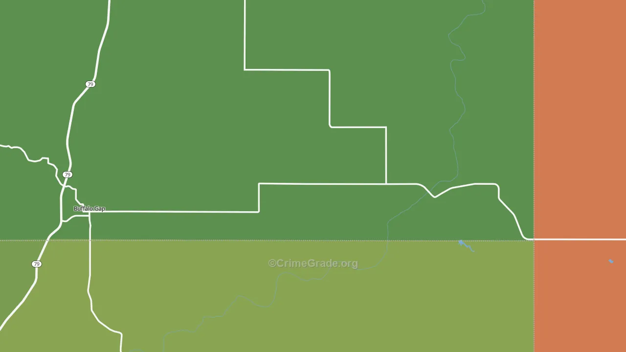 57722, SD Map of Vehicle Theft Rates