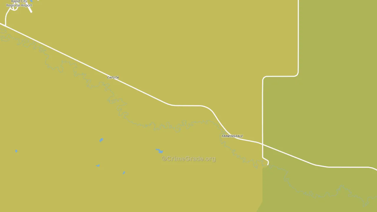 57725, SD Map of Vehicle Theft Rates