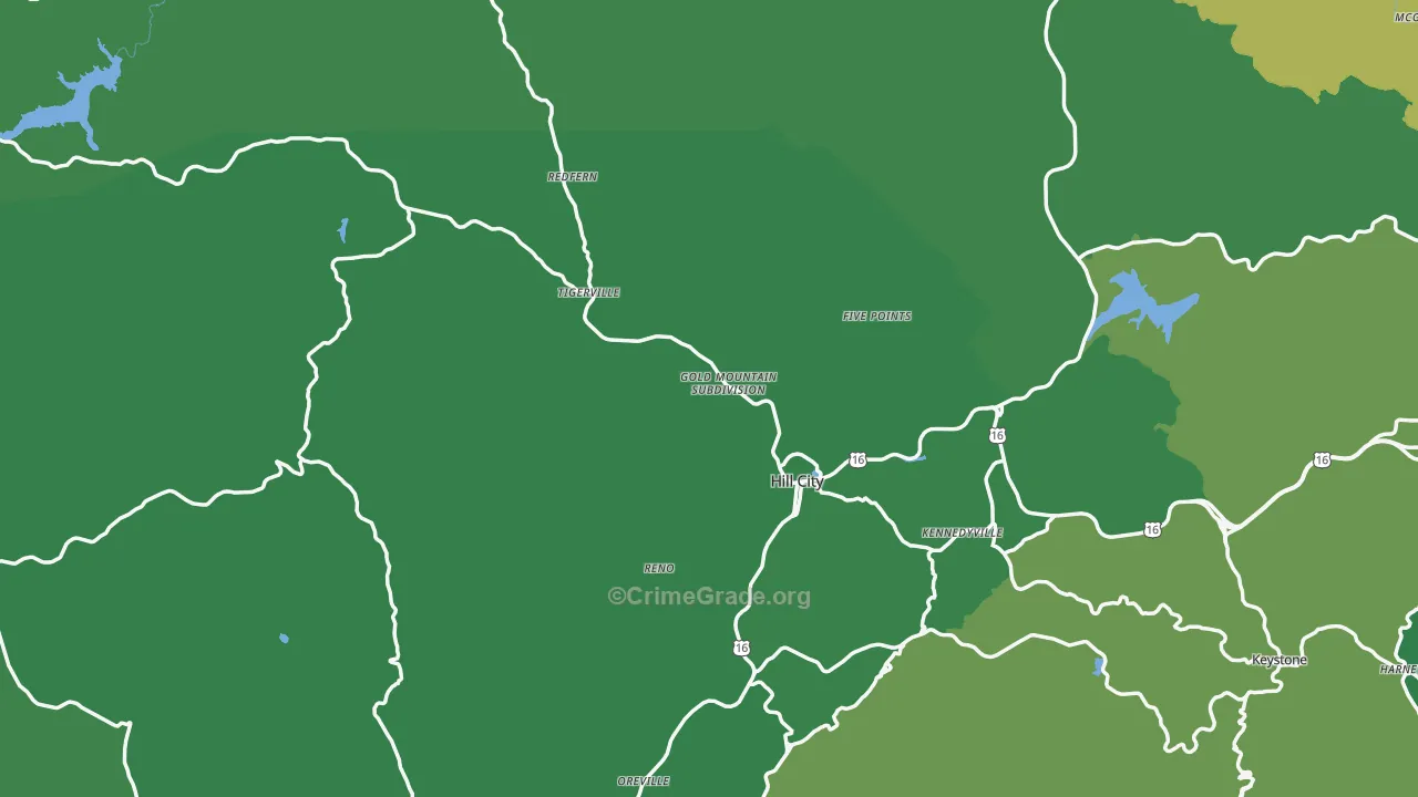 57745, SD Map of Vehicle Theft Rates