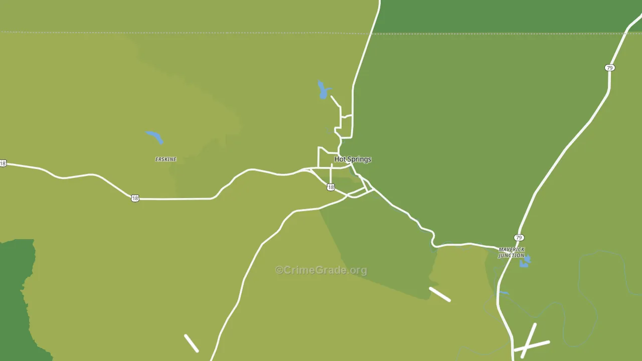 57747, SD Map of Vehicle Theft Rates