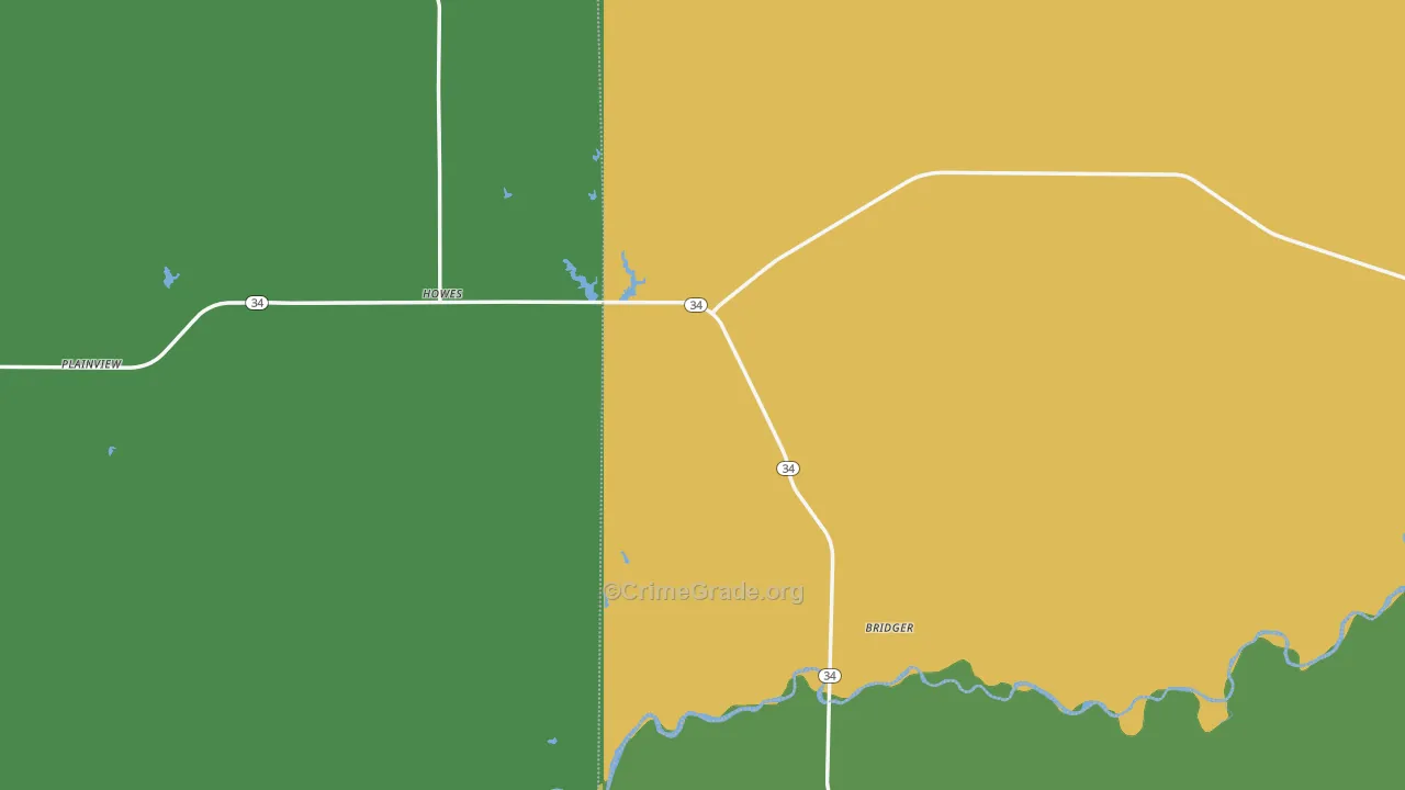 57748, SD Map of Vehicle Theft Rates