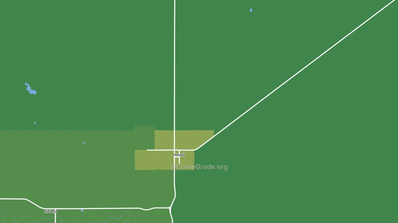 57760, SD Map of Vehicle Theft Rates