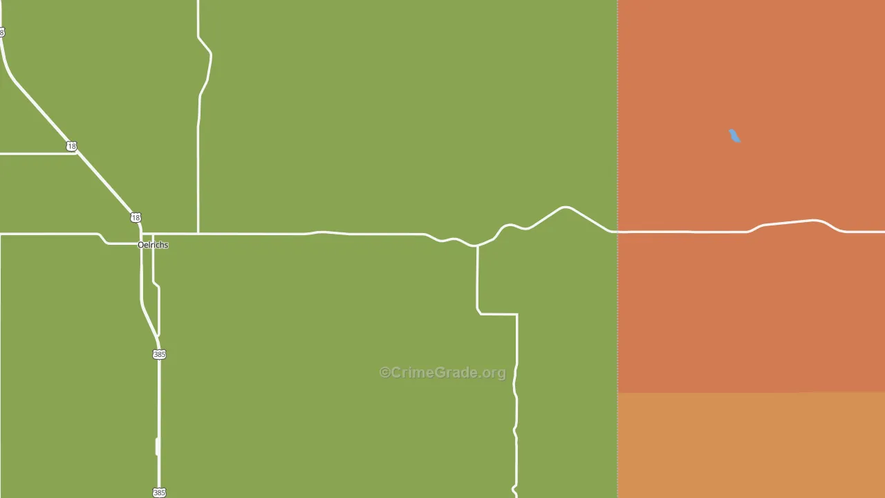 57763, SD Map of Vehicle Theft Rates