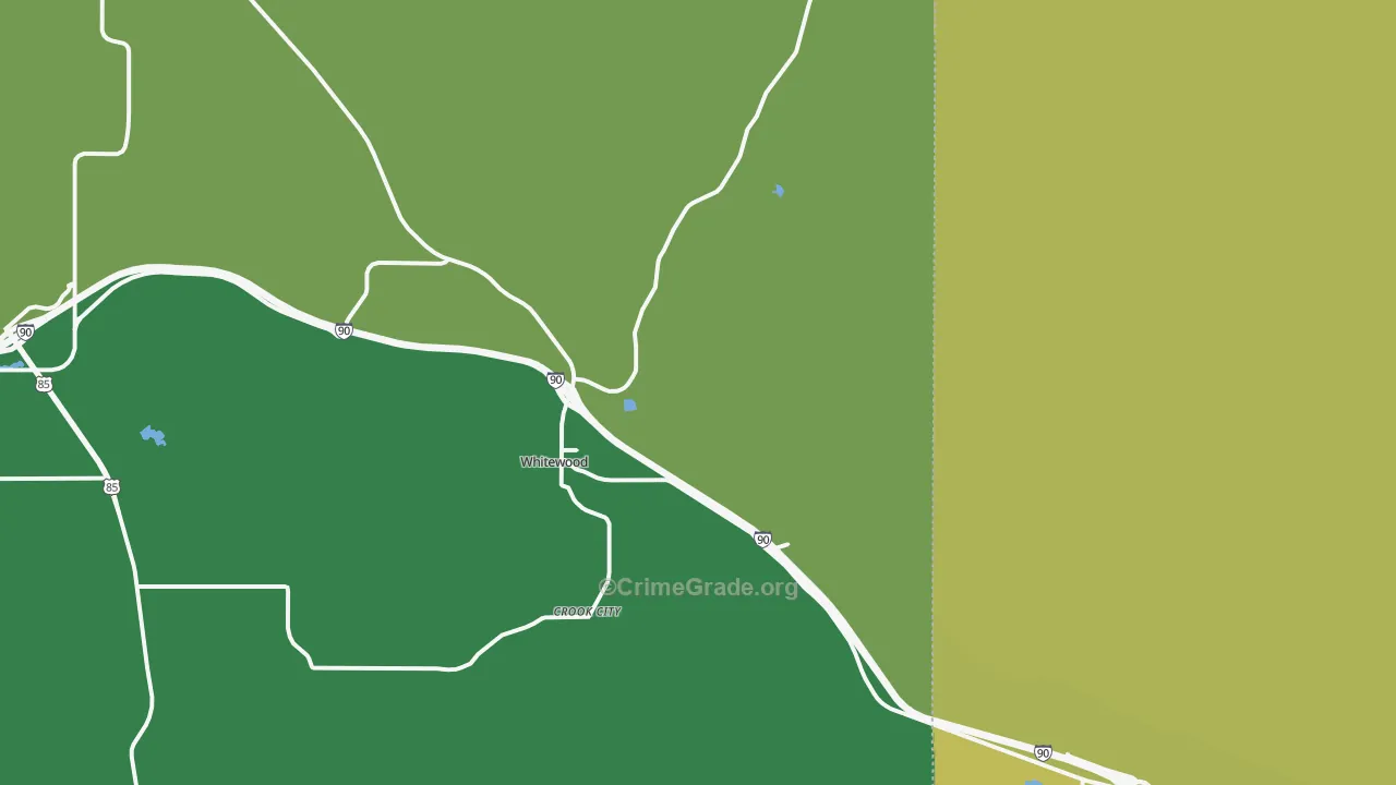 57793, SD Map of Vehicle Theft Rates