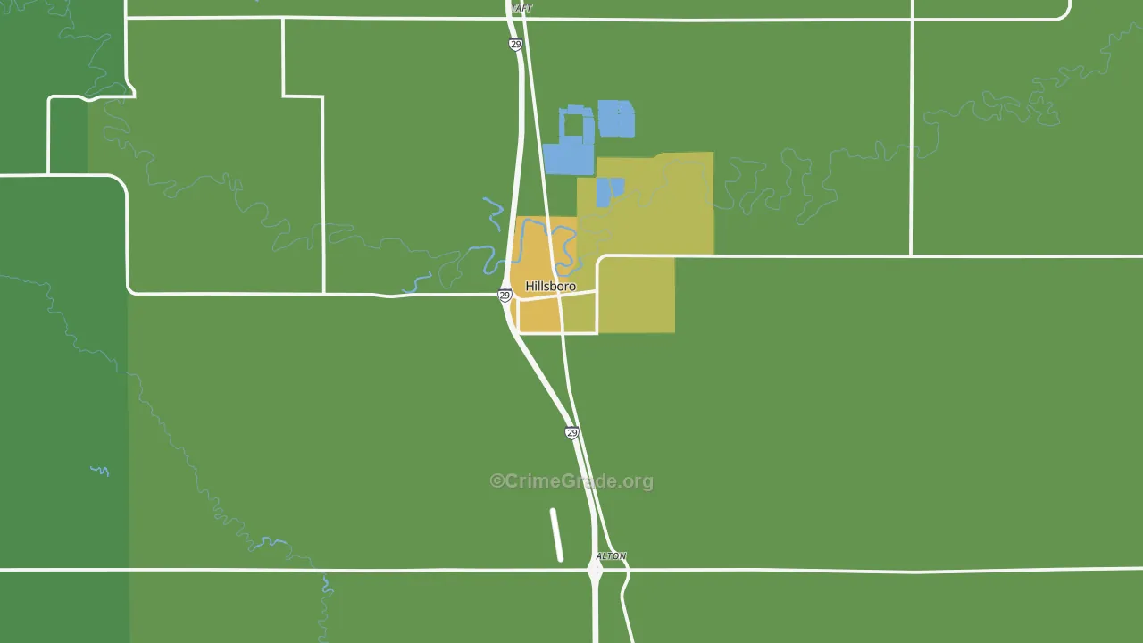 58045, ND Map of Vehicle Theft Rates