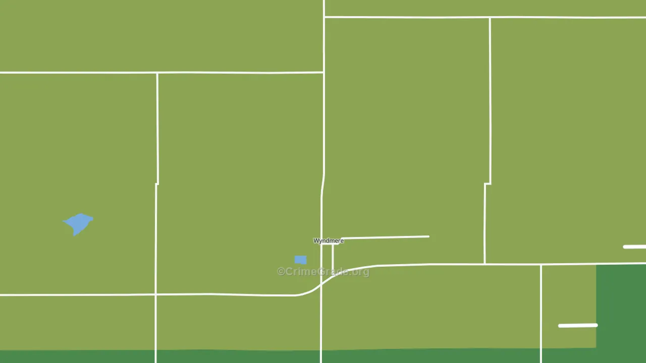 58081, ND Map of Vehicle Theft Rates