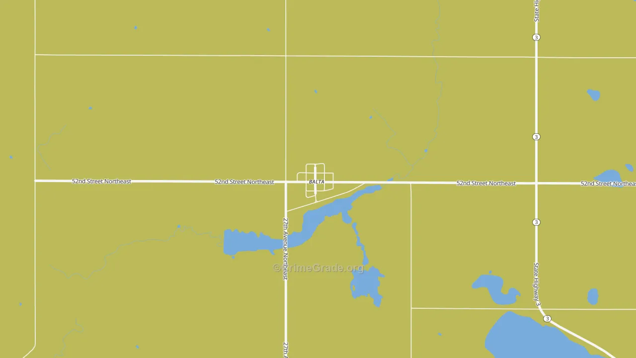 58313, ND Map of Vehicle Theft Rates