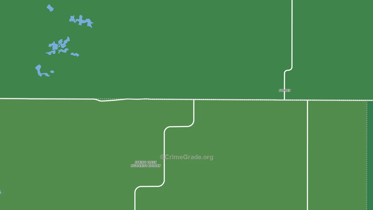 58439, SD Map of Vehicle Theft Rates