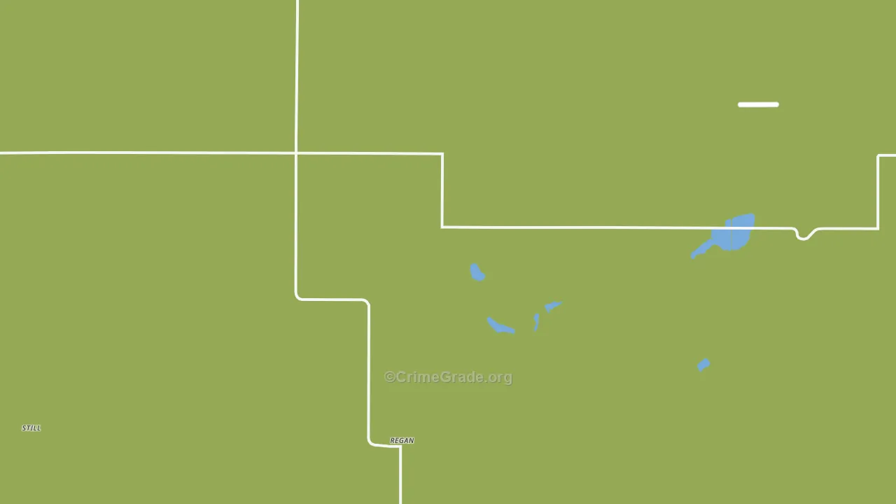 58477, ND Map of Vehicle Theft Rates