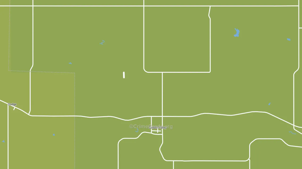 58541, ND Map of Vehicle Theft Rates