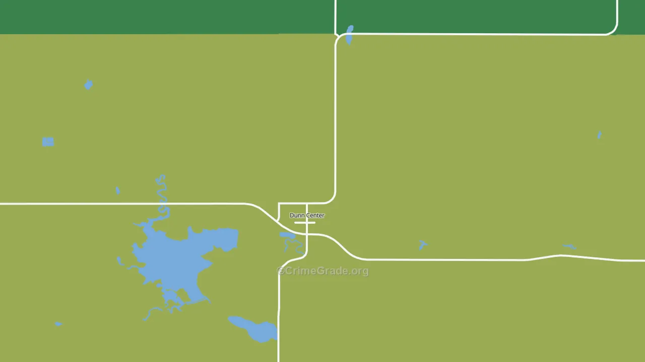 58626, ND Map of Vehicle Theft Rates