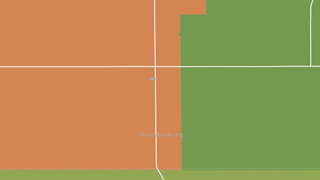 58641, ND Map of Vehicle Theft Rates