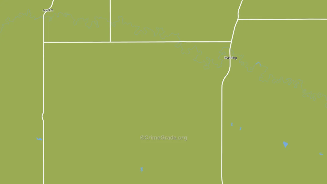 58642, ND Map of Vehicle Theft Rates