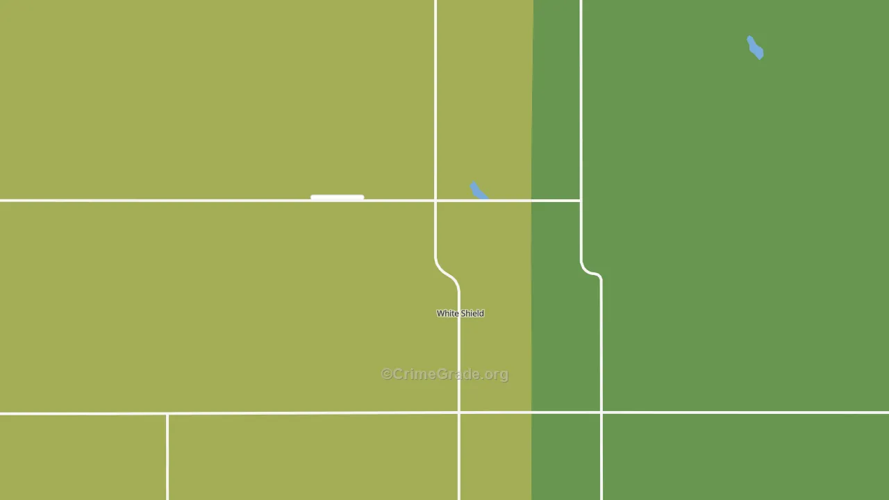 58775, ND Map of Vehicle Theft Rates