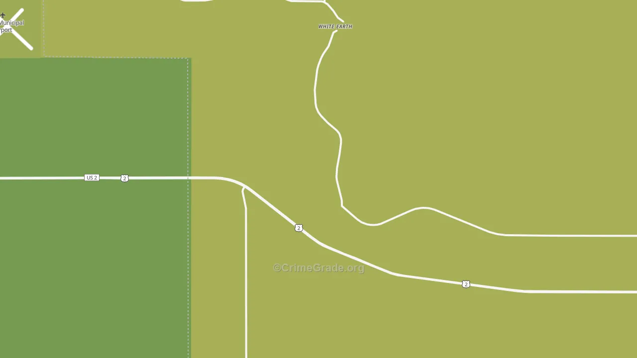 58794, ND Map of Vehicle Theft Rates