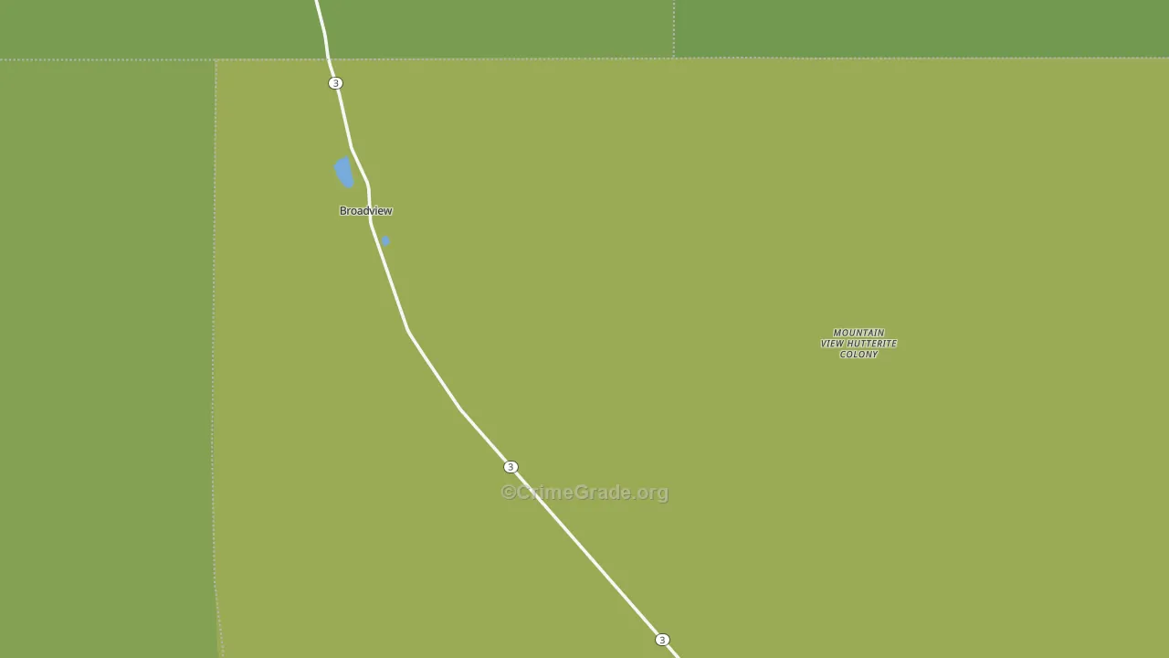 59015, MT Map of Vehicle Theft Rates